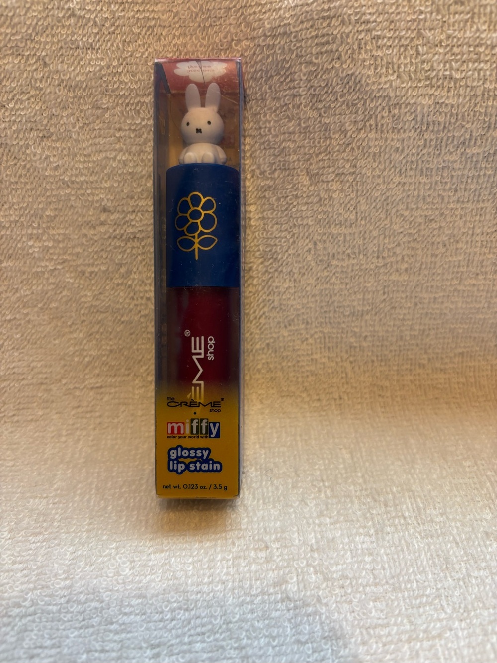 Miffy Glossy Lip Stain - Red & Blue (Miffy's Créme Shop) luscious lychee
